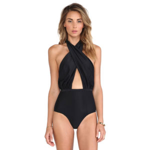 Cross Strap Halter Monkini