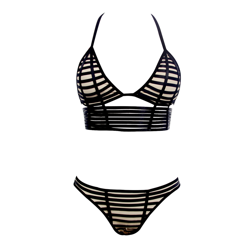 New String Striped Bikini – Lit Swimwear