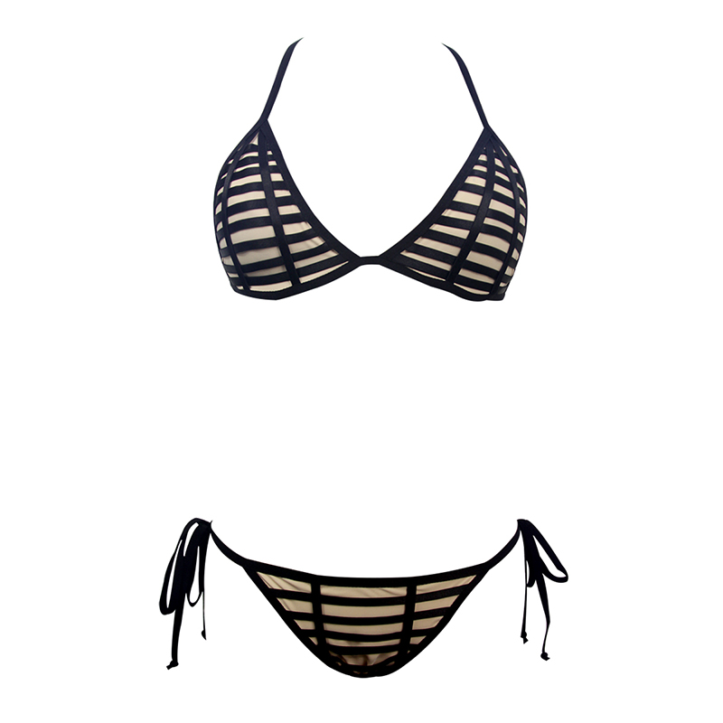 String Striped Bikini – Lit Swimwear